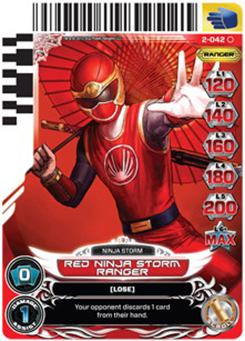 Red Ninja Storm Ranger 042